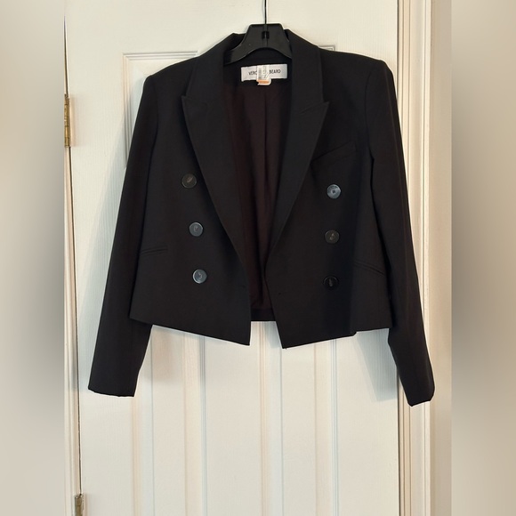 Veronica Beard Nevis Black Cropped Blazer 8 - Picture 3 of 11